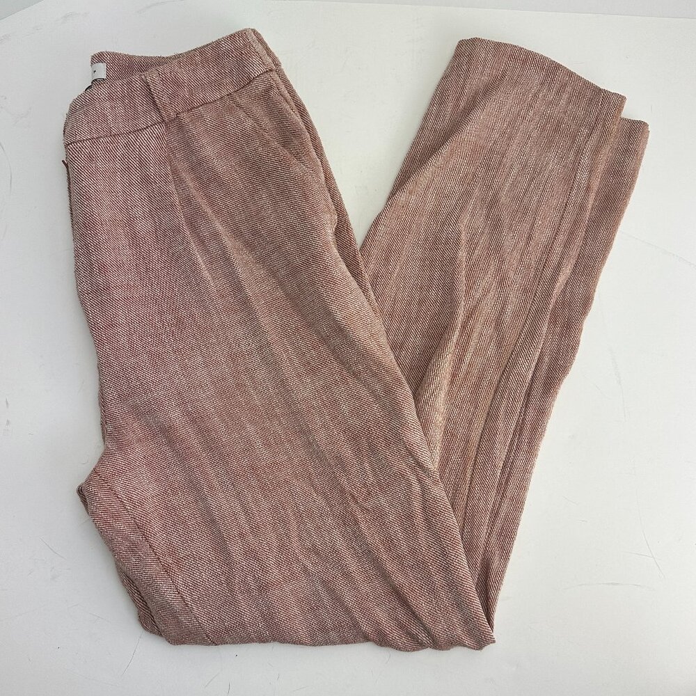 Topshop WOMEN TROUSERS Pink Corduroy Size 6 Pants Top Shop - Picture 2 of 8